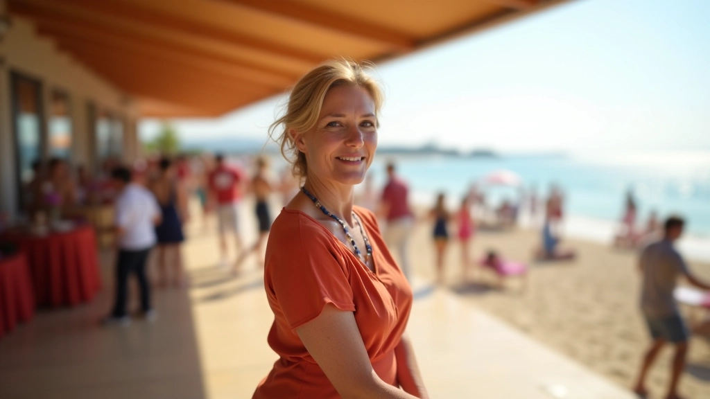 Outdoor dance venue along Jūrmala coast during weekend social gathering